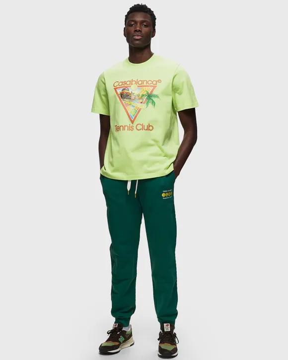 Tennis club tee - neon green