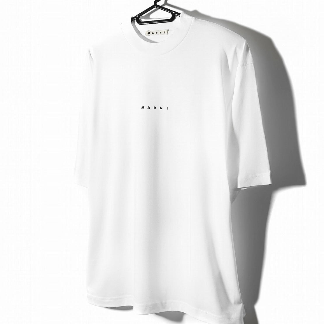 Logo Organic Cotton Jersey - Lilly White