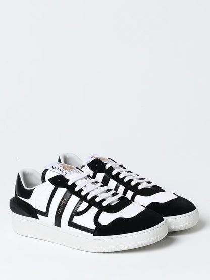 Nylon clay low top sneakers