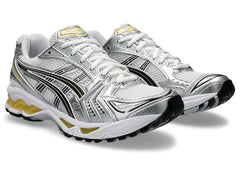 Gel- kayano 14 White/Tai Chi Yellow