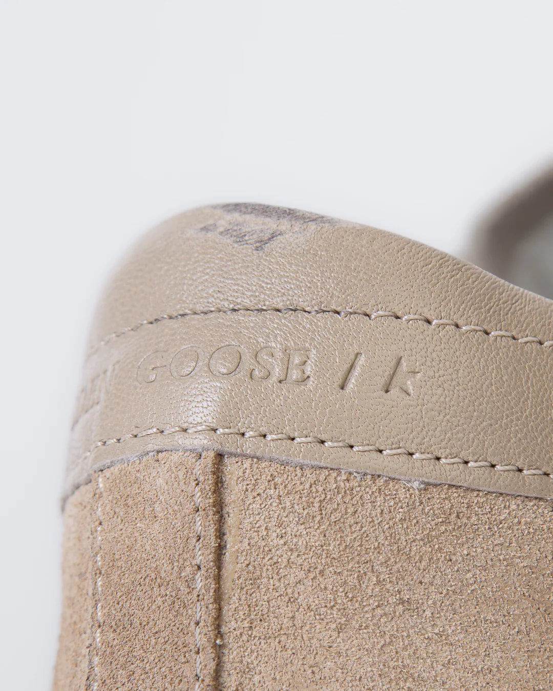 BEIGE LEATHER STAR SUPER-STAR