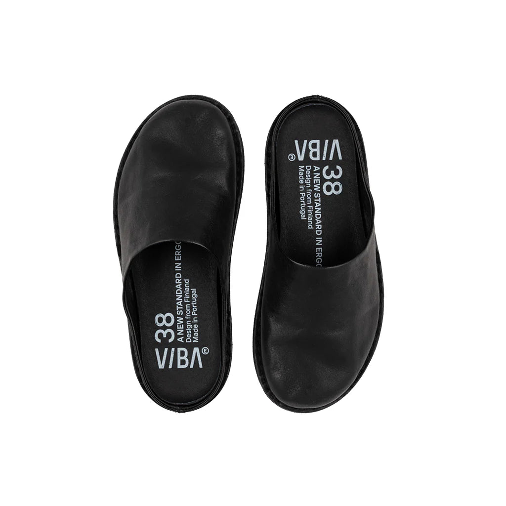 VIBA Roma leather preto black