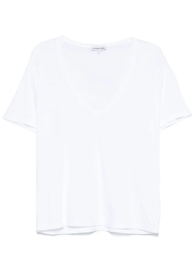 Mykonos V Neck - White