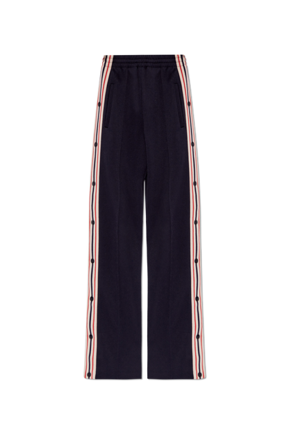 Navy wide leg jogging