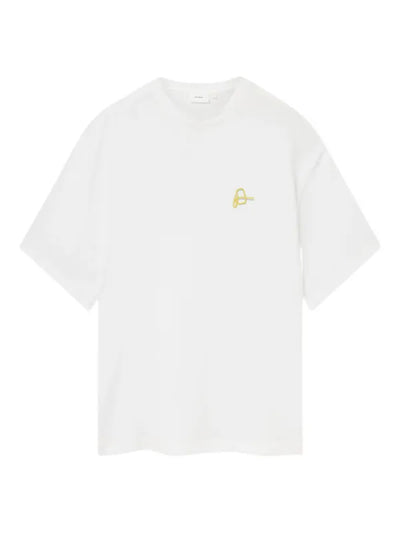 Axel Arigato Paper Clip logo-embroidered T-shirt