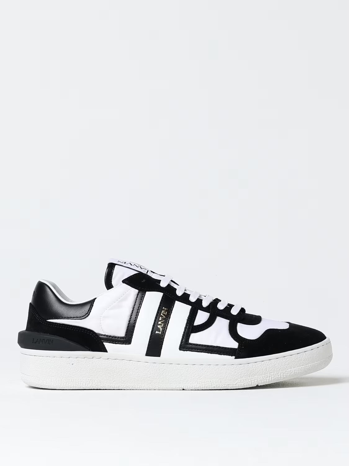 Nylon clay low top sneakers