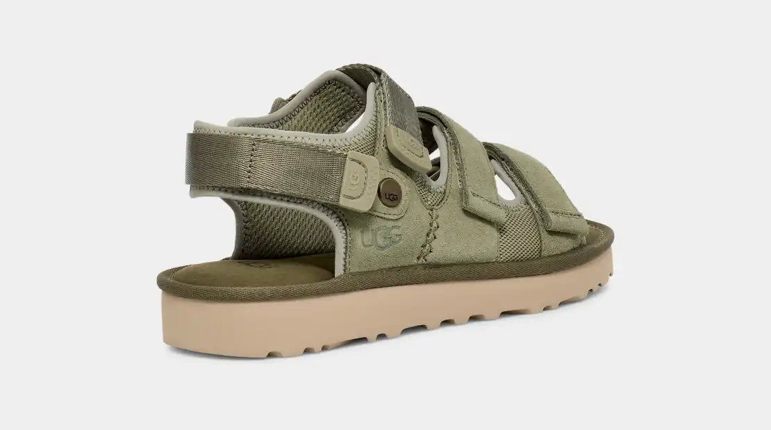 Goldencoast Multistrap man sandals shaded clover