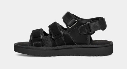 Goldencoast Multistrap man sandals - black