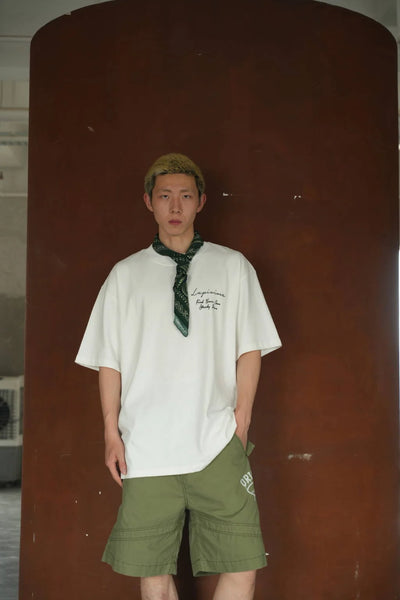 LAPIVIMA T-SHIRT - WHITE WITH LOGO