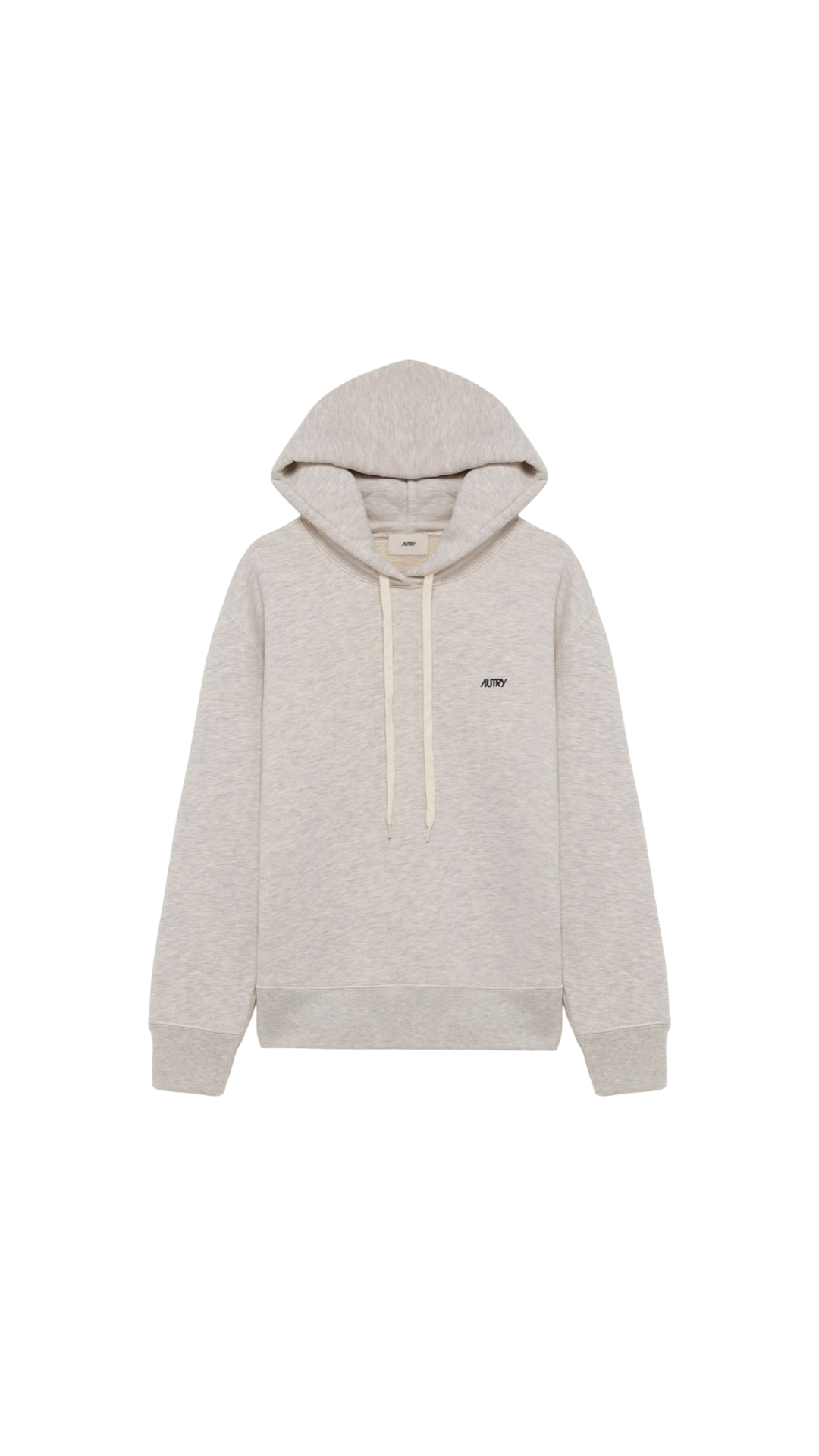 Embroidered logo hoodie