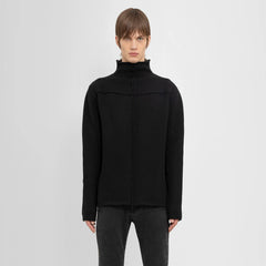 Black high collar sweater