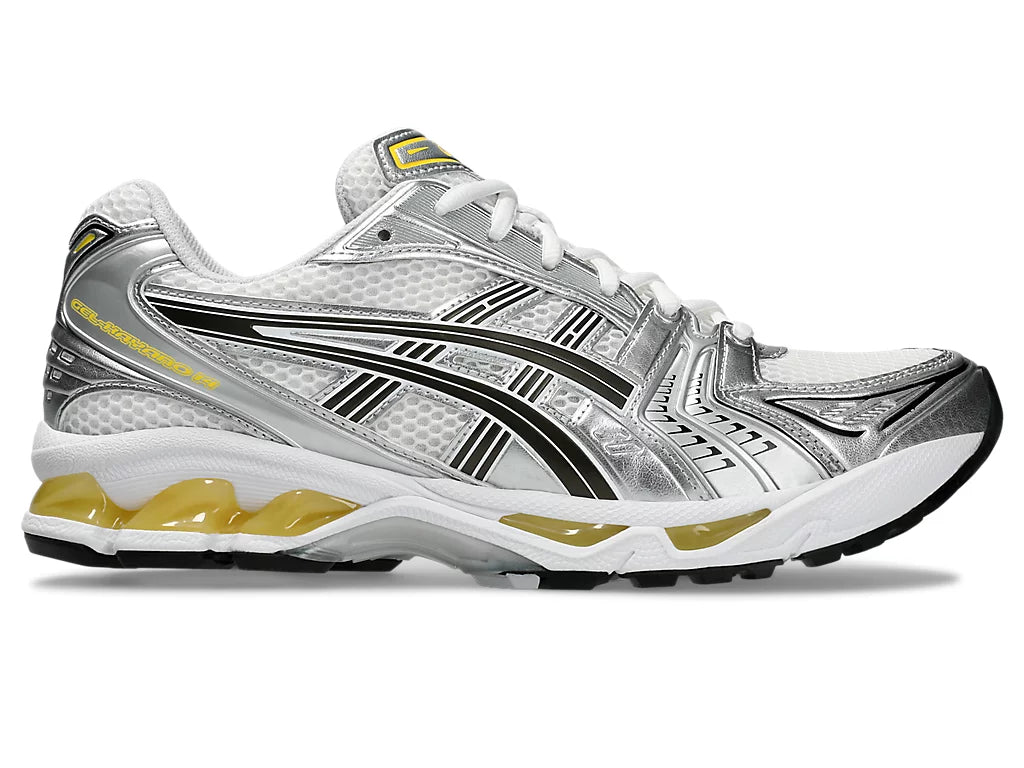 Gel- kayano 14 White/Tai Chi Yellow