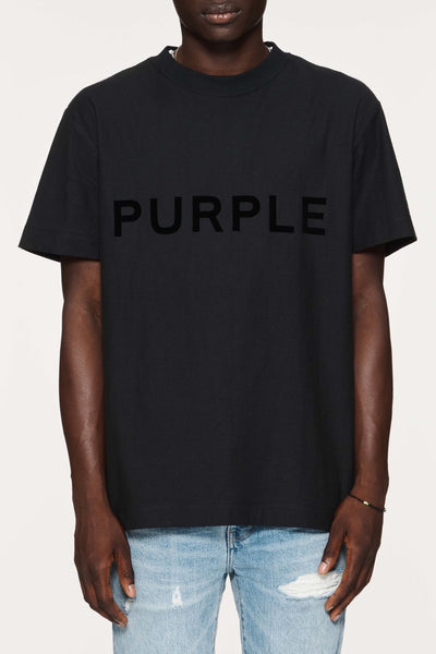 Black Textured T-Shirt