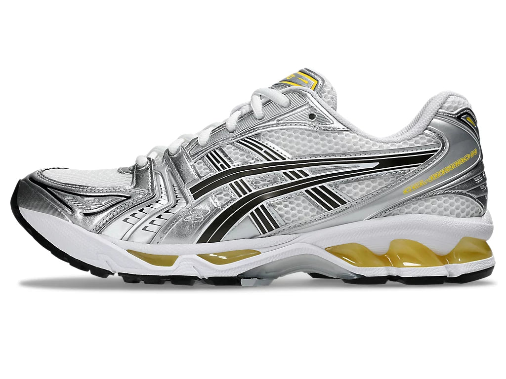 Gel- kayano 14 White/Tai Chi Yellow