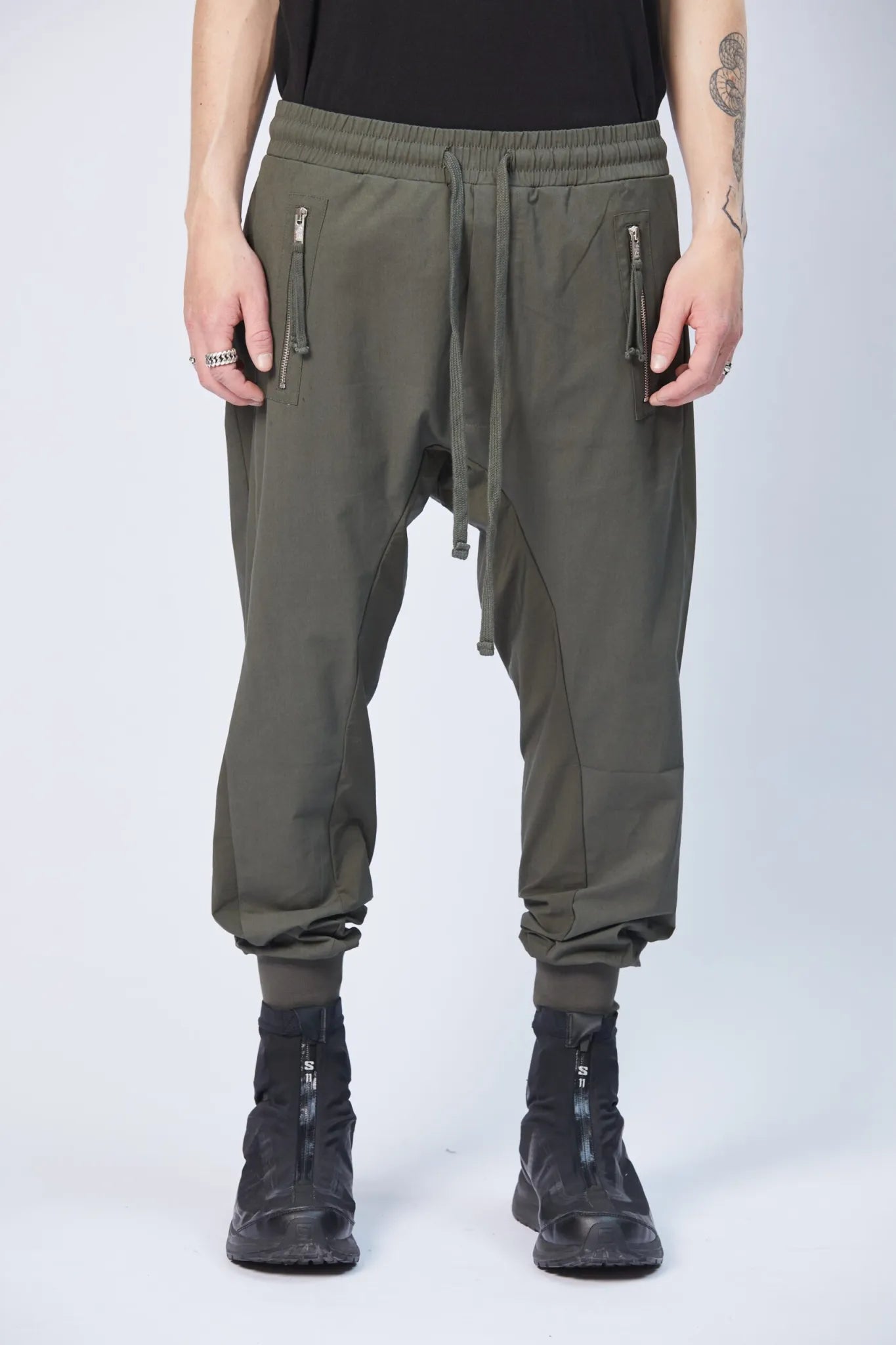 Trio trousers - green