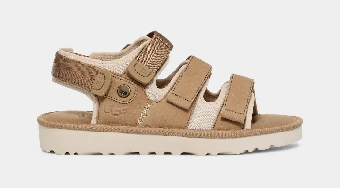 Goldencoast Multistrap man sandals - sand