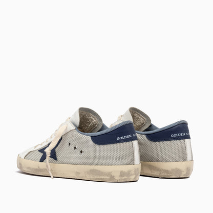 Golden goose beige & night blue sneakers