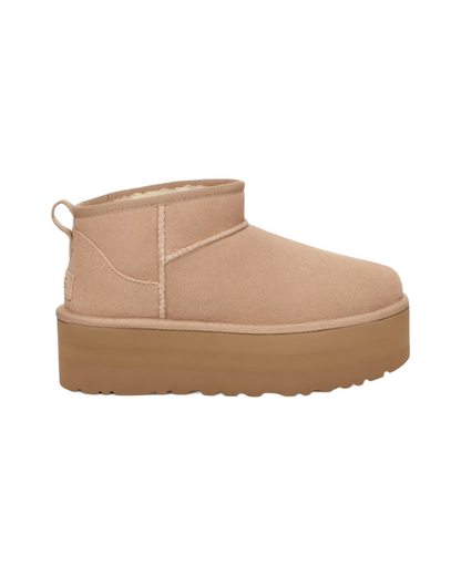 Women’s classic ultra mini platform - sand