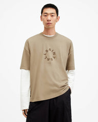 Tierra Oversized Crew Neck Logo T-Shirt