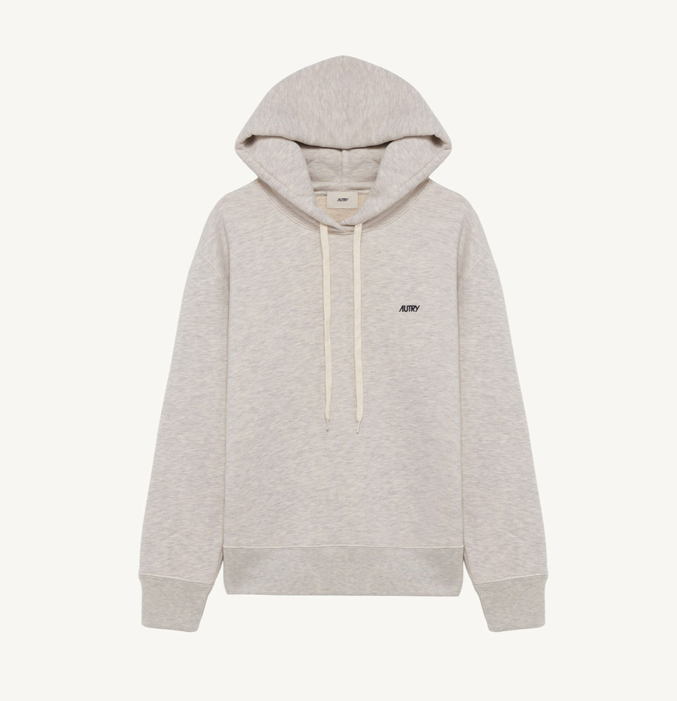 Embroidered logo hoodie