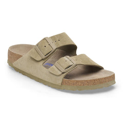 Arizona woman soft footbed suede leather - faded khaki