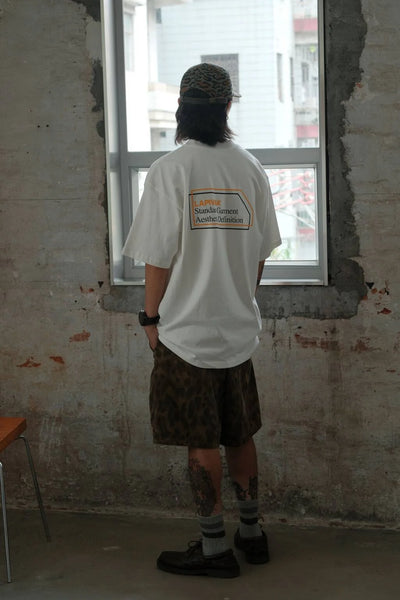 LAPIVIMA T-SHIRT - WHITE WITH LOGO