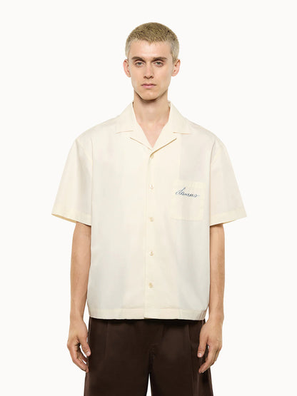 CAMICIA CON RICAMO S6LAMASI074-036_036_46