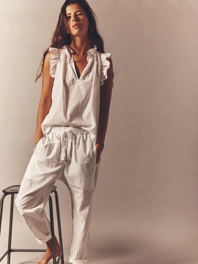 Draper Pant - White