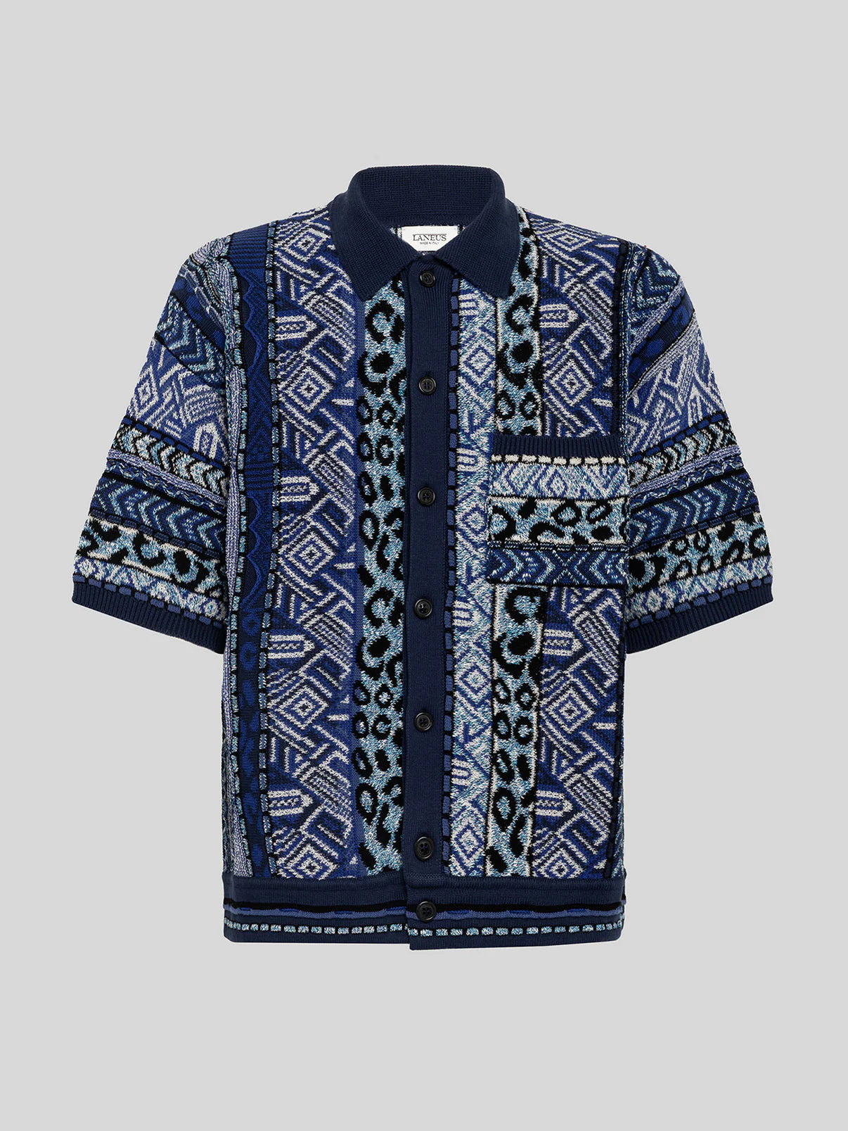 POLO CAMICIA JACQUARD MULTIFILO 'LANEUS' S6LAMAKS059-060_060_52