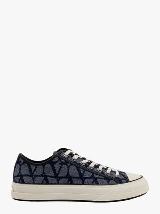 Canvas and leather sneakers Iconographe