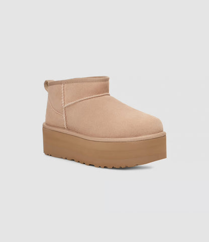 Women’s classic ultra mini platform - sand