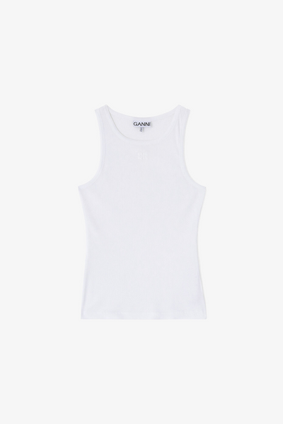 Tank Top in Cotton Rib