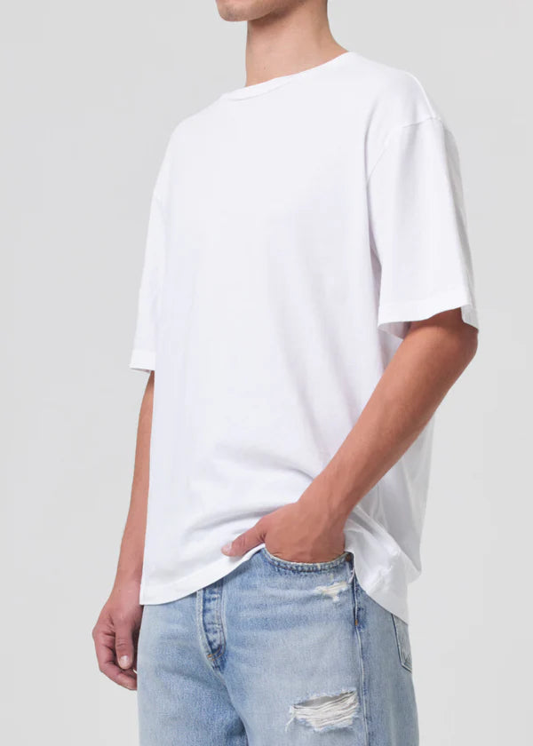 SUMNER TEE - white