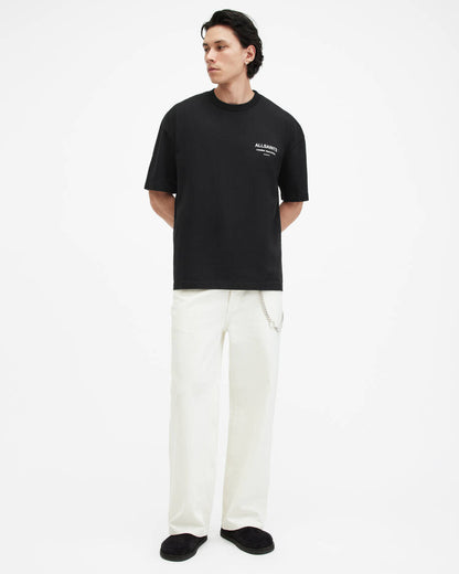 Sanctum Logo Print Oversized T-Shirt