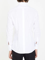 Cotton button up shirt - white