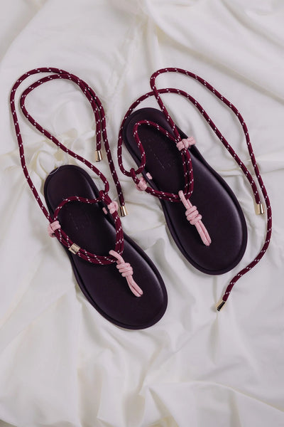 F L Ò / T W I N - Bordeaux/Silver PInk