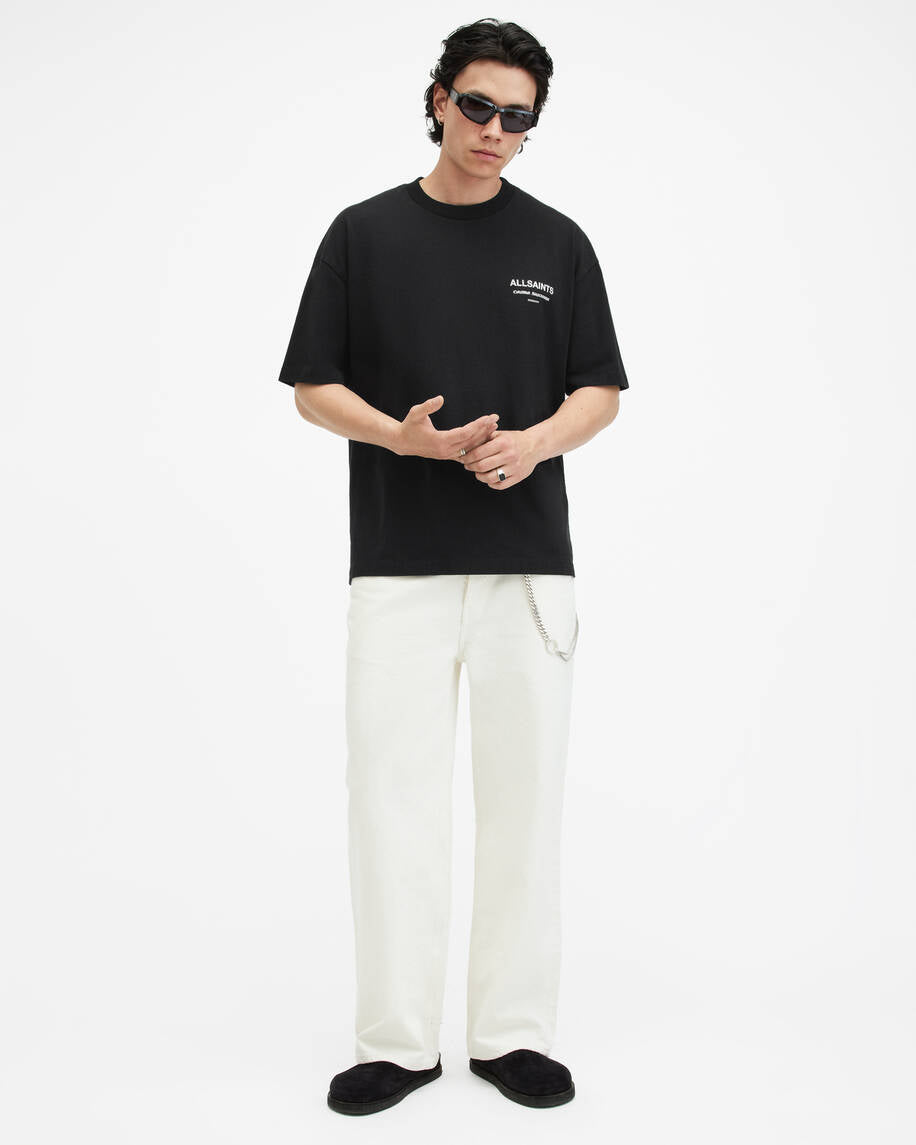 Sanctum Logo Print Oversized T-Shirt