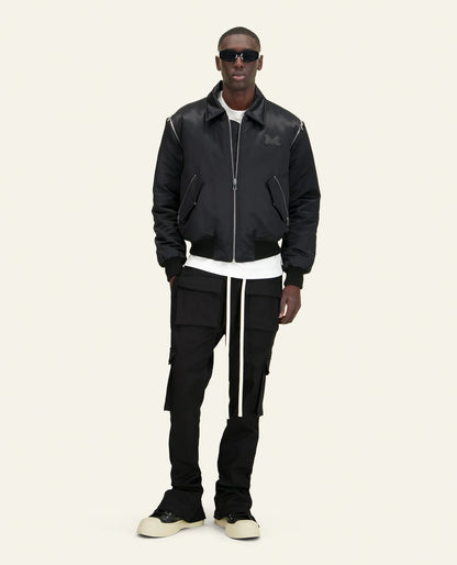 Cargo front pocket-Bleck