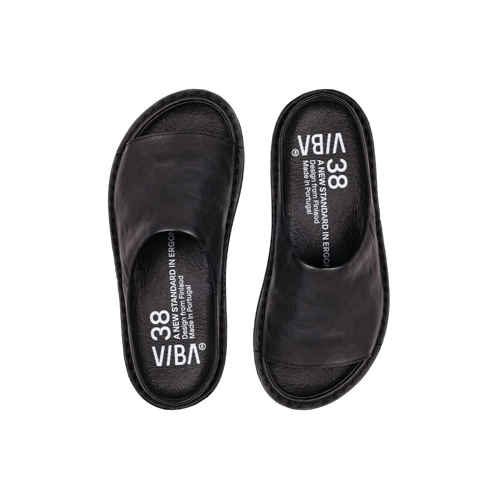 VIBA Saint tropez leather preto black