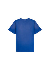 Blue textured t-shirt