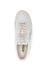 Medalist platform leather sneakers