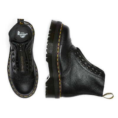 DR. MARTENS SINCLAIR BLACK AUNT SALLY מגפי ד״ר מרטינס סינקלייר