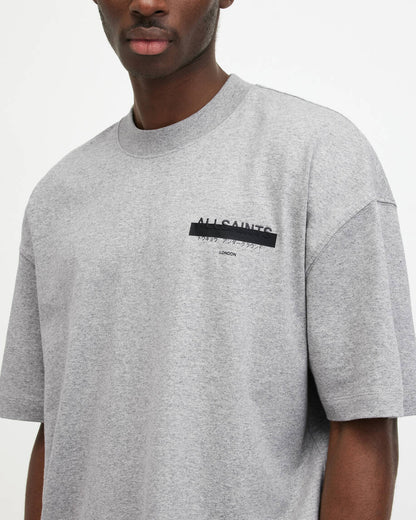 Redact Oversized Embroidered Logo T-Shirt