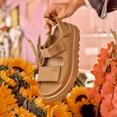 UGG GOLDENGLOW BISON BROWN