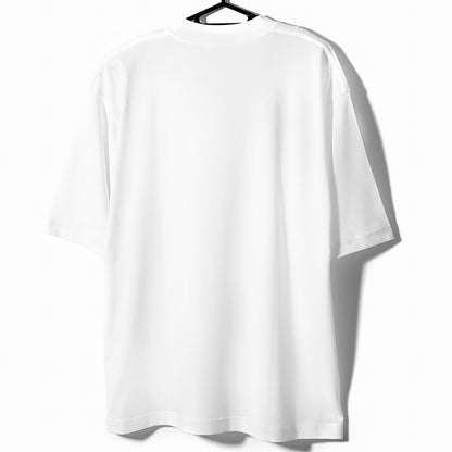 Logo Organic Cotton Jersey - Lilly White