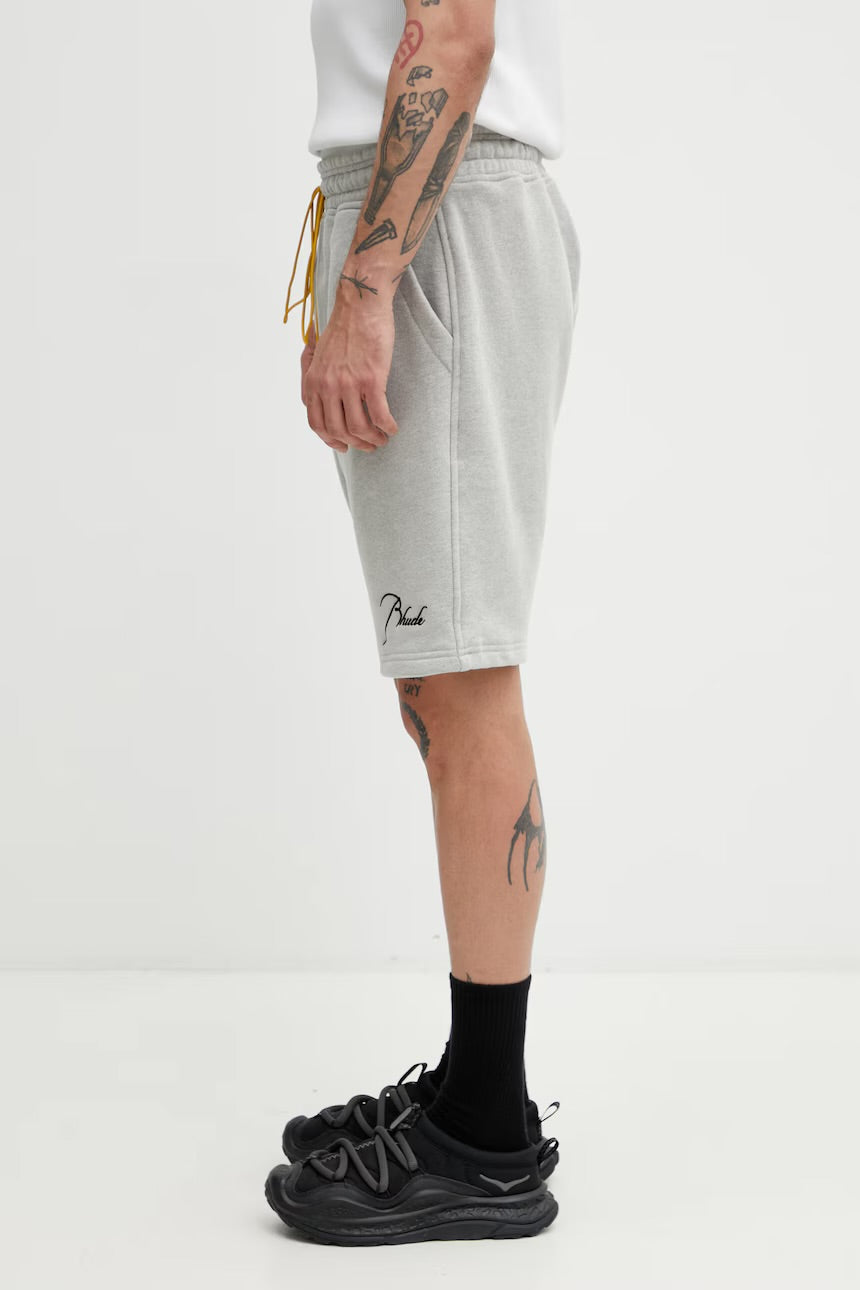 RHUDE Classique sweat shorts with cotton men's