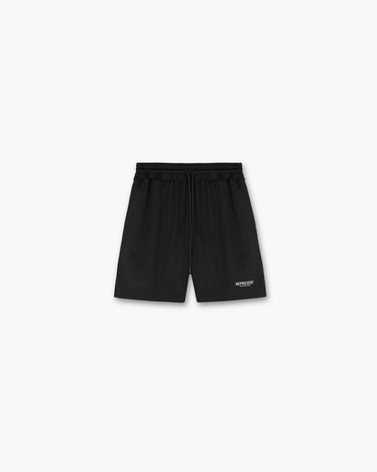 REPRESENT mesh owners club shorts - black