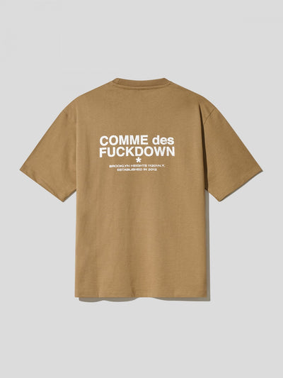 T-Shirt In Jersey Lavata Con Stampa Sul Cortez