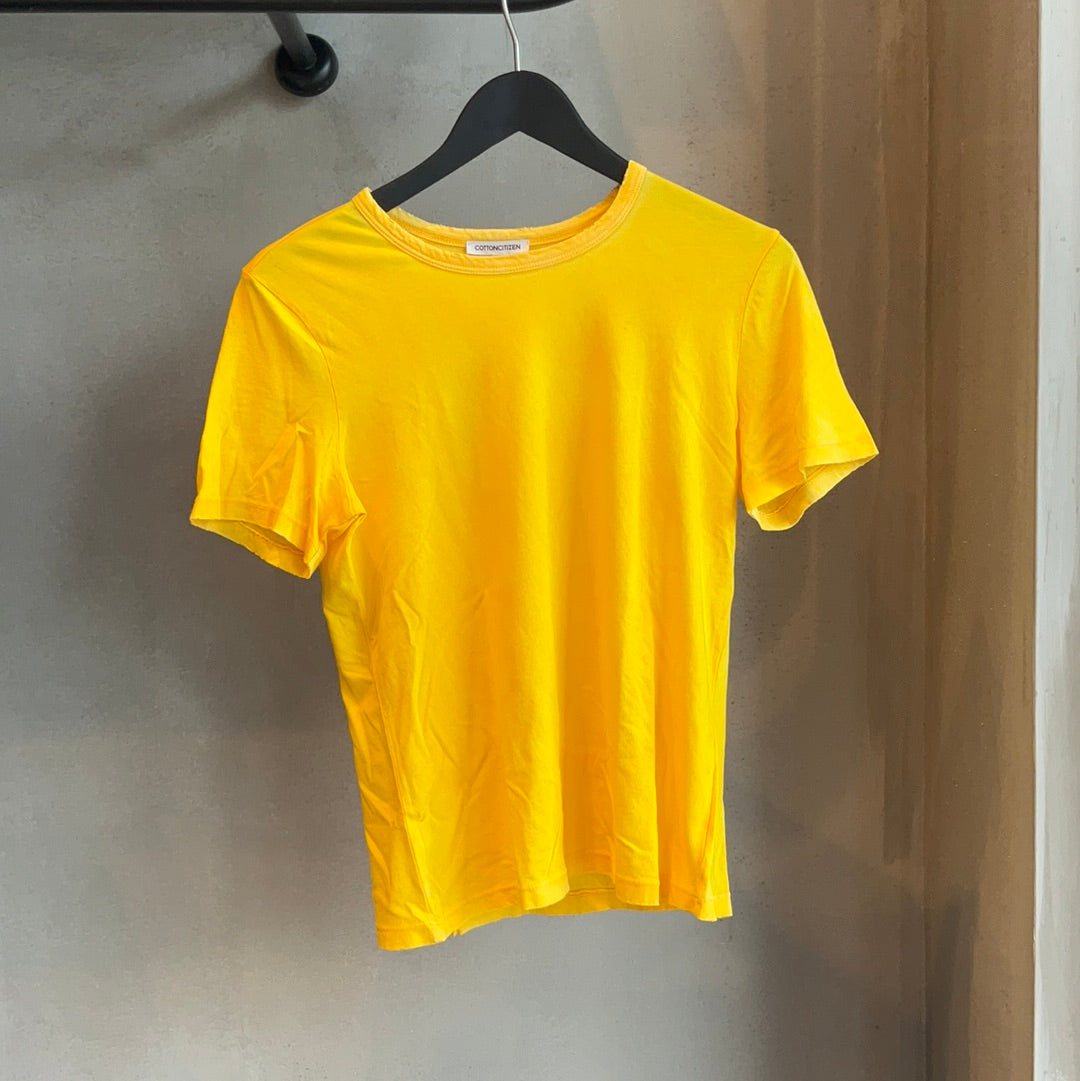 W Standard tee - vintage sunny yellow