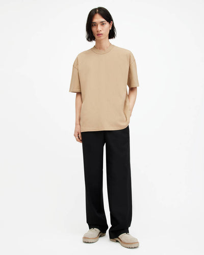 Isac Oversized Crew Neck T-Shirt